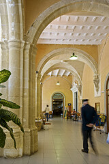 Mercado cubierto del Carme.Claustro del Carme.Ma&oacute; (Mahon) . Menorca. Islas Baleares.Espa&ntilde;a.