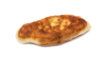 Fried pies isolated on a white background.