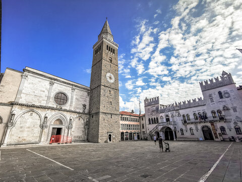 The centre of Koper, Slovenia