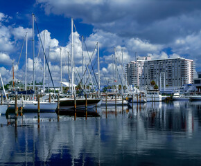 Marina of Fort Lauderdale, Florida, USA