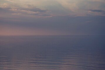 sunset over the sea, wonderful sunset 