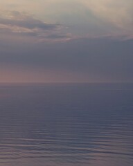 sunset over the sea