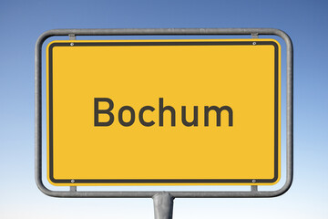 Ortstafel Bochum (Symbolbild)