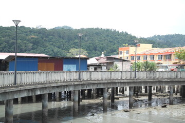 bridge over the river