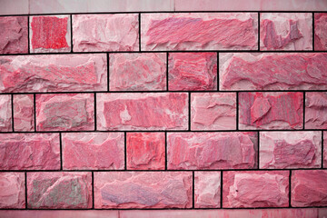red brick wall texture pattern