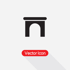 Archway Icon Vector Illustration Eps10