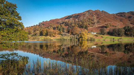 Loughrigg Tarn Reflections, English Lake District.