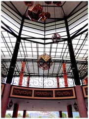 stained glass window