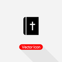 Obraz premium Bible Book Icon Vector Illustration Eps10