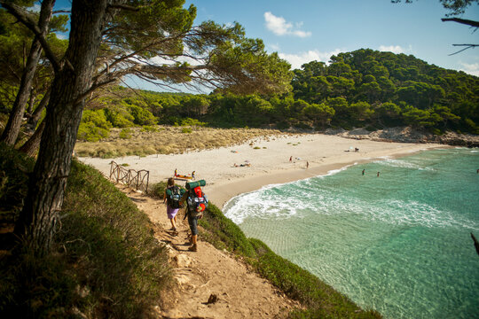 Cala de Trebal&uacute;ger.Menorca.Islas Baleares. Espa&ntilde;a.