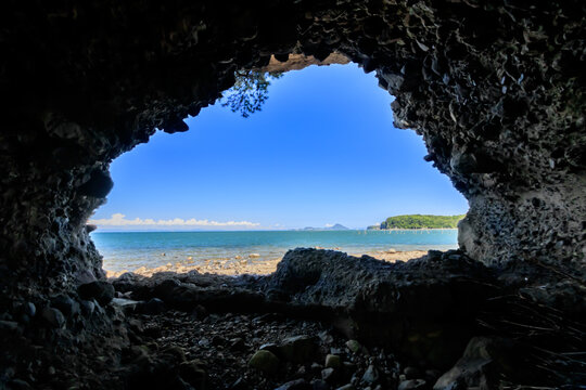 馬ノ瀬 海蝕洞穴から見た周防灘 大分県国東市 Manose Coastal Cave Ooita Ken Kunisaki City Stock Photo Adobe Stock 馬ノ瀬 海蝕洞穴から見た周防灘 大分県国東市 Manose Coastal Cave Ooita Ken Kunisaki City Stock Photo Adobe Stock