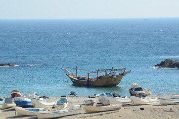 boat on the beach