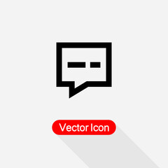 Chat Icon, Chat Speech Bubbles Icon Vector Illustration Eps10