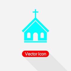 Church Icon Vector Illustration Eps10
