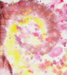 Colorful Tie Dye. Abstract Cool Roll. Artistic 