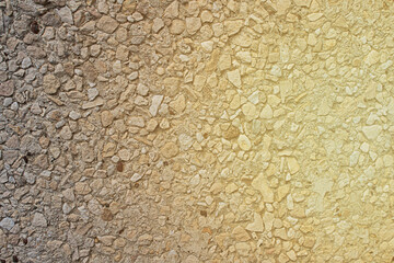 Concrete background with a shallow fraction of rubble close-up