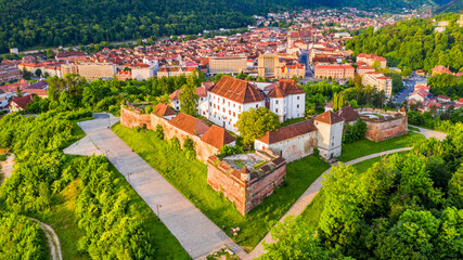 Brasov, Romania - The Citadel, saxon fortress in Transylvania