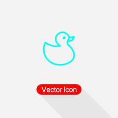 Duck Icon Vector Illustration Eps10