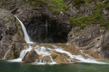 Obraz premium Stuibenfälle in Österreich