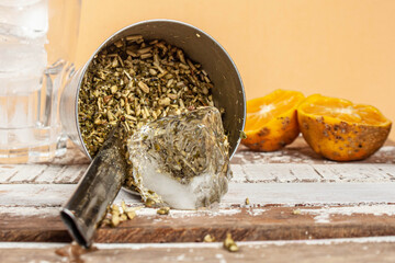 Tereré,terere, bebida brasileira,erva de terere.