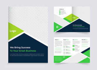 Naklejka premium business card template