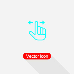 Finger Swipe Icon Vector Illustration Eps10