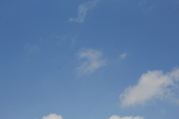 pretty bright blue sky image