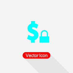 Fixed Icon, Save Money Icon Vector Illustration Eps10