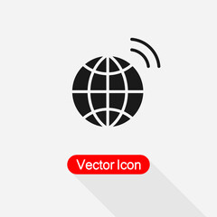 Go To Web Icon, Link Icon Vector Illustration Eps10