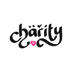 Doodle Design for celebrating International Day Of Charity, September 5th.