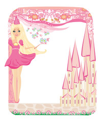 beautiful Fairy - Cute happy birthday card