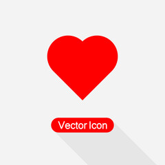 Heart Icon vector illustration Eps10