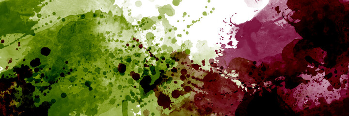 abstract colorful splash watercolor grunge background paint art texture