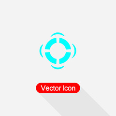 Lifebuoys Icon Vector Illustration Eps10