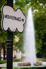 Nedostaješ mi sign in Zagreb