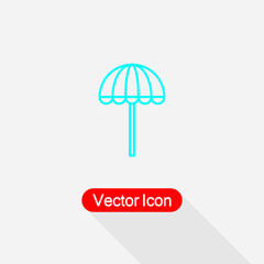 Parasol Icon Vector Illustration Eps10