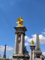Fototapeta na wymiar Pont Alexandre III - Paris