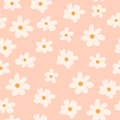 Floral background with small flowers