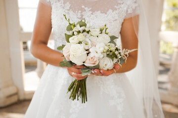 wedding bouquet of the bride
