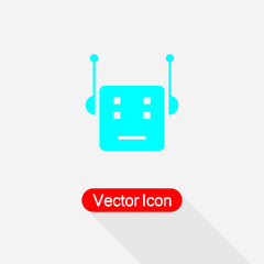 Robot Icon Vector Illustration Eps10