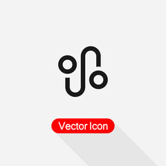 Route icon Vector Illustration Eps10