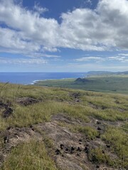 Lande et littoral de l'île de Pâques