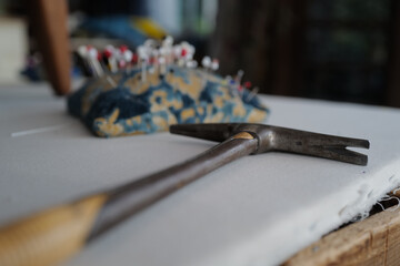 Fototapeta premium Polsterwerkzeug