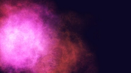 abstract background with colorful smoke