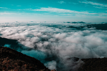 登山の風景