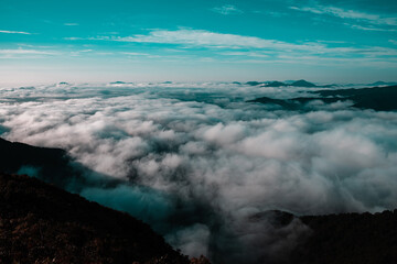 登山の風景