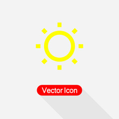 Sun Icon Vector Illustration Eps10