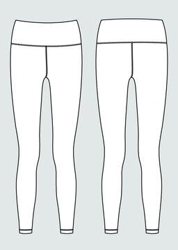 Master Leggings Fashion Illustration in Adobe Illustrator