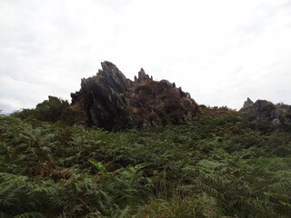 Roc Trevezel, Botmeur, Finistère, Mont d'Arrée, Bretagne, France