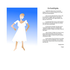 girl in a white dress